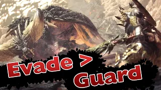 Why Evasion is BETTER than Guard - Monster Hunter World Iceborne