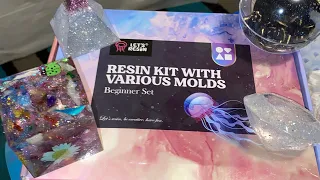 #252 TESTING THE #letsresin KIT WITH VARIOUS MOLDS AND LETS RESIN, EPOXY RESIN!!!