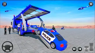 Grand Police Vehicles Transport Truck - Police Car Truck Ship Transport - Android Gameplay