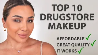 TOP 10 DRUGSTORE MAKEUP PRODUCTS 2022 | NINA UBHI