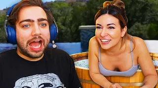 She's in My HOT TUB?!
