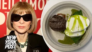 Anna Wintour’s weird $77.33 lunch reveals THIS | New York Post