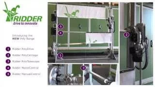 The new Ridder PolyDrive for poly greenhouses