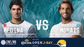 Gabriel Medina vs. Frederico Morais - Semifinals, Heat 1 - Corona Open J-Bay 2017