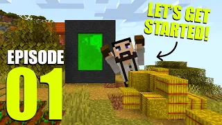 GETTING STARTED! - Episode 1 - Minecraft Modded (New Vault Hunters)