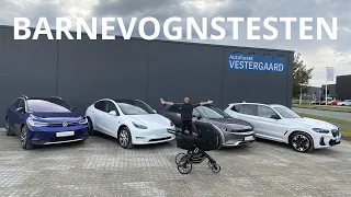 VW ID4, Tesla Model Y, Hyundai Ioniq 5, BMW IX3 | BARNEVOGNSTESTEN