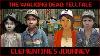 An 8-Bit Recap of Clementine's Journey In Telltale's The Walking Dead!