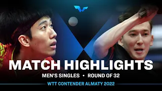 Liang Yanning vs Aidos Kenzhigulov | MS | WTT Contender Almaty 2022 (R32)