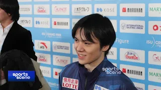 🎙️Japan's Shoma Uno mixed zone post-match interview at GP Final｜Free Skating｜Figure Skating｜宇野昌磨