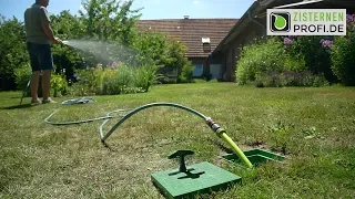 Wie kommt das Regenwasser aus der Zisterne? – Die zisternenprofi Wasserentnahmebox