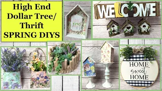 🌸🌸QUICK & EASY HIGH END BUDGET SPRING DECOR DIY | DOLLAR TREE DIY | MAGNOLIA DESIGN CO🌸🌸