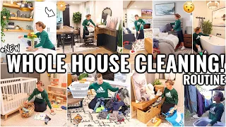 WHOLE HOUSE CLEAN WITH ME!🏠 WEEKLY CLEANING ROUTINE | 2023 CLEANING MOTIVATION