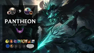 Pantheon Support vs Braum - EUW Master Patch 12.16