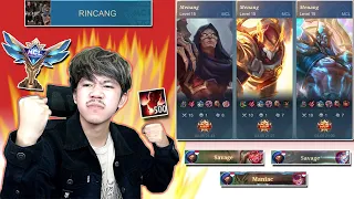 SPAM ALDOUS DI MCL HAMPIR FULL SAVAGE DI SETIAP GAME NYA - Mobile legends