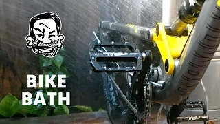 How I wash my mountain bikes