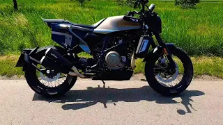 Husqvarna Svartpilen 701 Walkaround & Amazing Exhaust Sound LeoVince