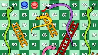 Ludo snake and ladder | Ludo 6 snake and ladder | ludo snake and ladder 2 players | सांप सीढ़ी