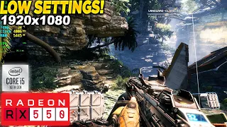 Titanfall 2 RX 550 - 1080p Low,