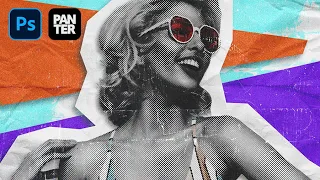 How to Design a Grungy Retro Pop Art Collage in Photoshop