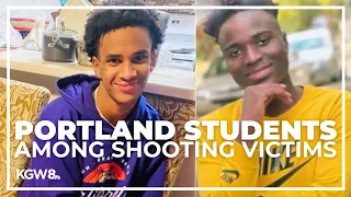 Portland high school students identified as victims in weekend shooting