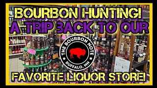 A bourbon hunting trip BACK to our favorite store! #bourbonhunting #bourbon #bourboncollection