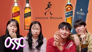 Koreans Try Johnnie Walker Whisky | 𝙊𝙎𝙎𝘾