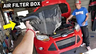 FORD FOCUS MK3 AIR FILTER BOX HOUSING REMOVAL REPLACEMENT