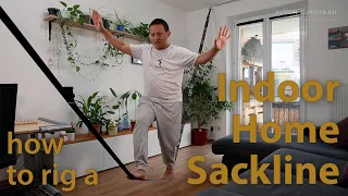 Indoor Home Slackline - tutorial