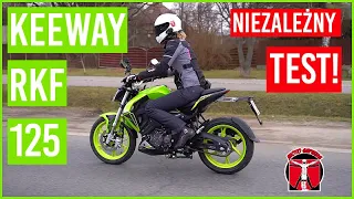 Keeway RKF 125 - testujemy tego "potwora" i porównujemy go do Benelli BN 125, który mieszkał z nami