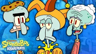 Meet the Tentacles! 🦑 Every Member of Squidward's Family | SpongeBob