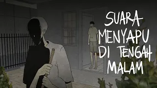 Suara Menyapu di Tengah Malam - Gloomy Sunday Club Animasi Horor Kartun Hantu