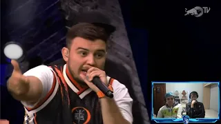 CHUTY Y FORCE REACCIONAN A RAPDER VS ÉXODO LIRICAL (SEMIFINAL) EN RED BULL INTERNACIONAL 2020