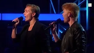 Når Himmelen Faller Ned - Audun Rensel & Pål Rake - The Voice Norge / Norway 2013 - Det snør (HD)