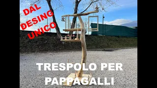 TRESPOLO "TERESA"  PER PAPPAGALLI