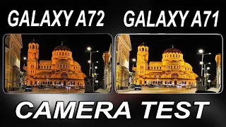 Samsung Galaxy A72 vs Samsung Galaxy A71 Camera Test Comparison