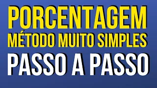 Método muito simples e prático para calcular porcentagem