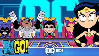 ¡La Mujer Maravilla para la VICTORIA! | Teen Titans Go! en Latino 🇲🇽🇦🇷🇨🇴🇵🇪🇻🇪 | @DCKidsLatino