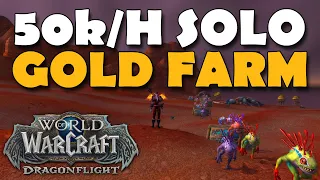 SOLO GOLD FARM 50K Per Hour Dragonflight Gold Making Guide