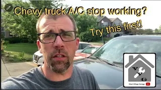 A/C not working? heater control stuck on heat try recalibration