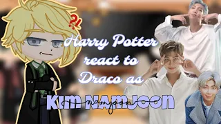 • Harry Potter react to Draco as Kim Namjoon | ENG RUS | ships ? | by blue berry