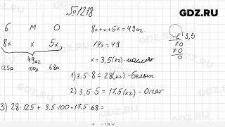 № 1218 - Математика 5 класс Мерзляк