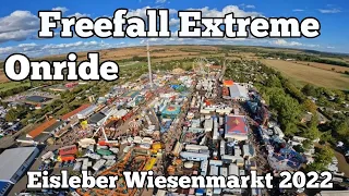 ⁴ᴷ Freefall Extreme - Boos - Onride | Eisleber Wiese 2022