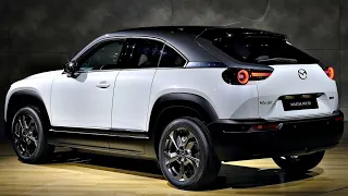 2022 Mazda MX 30! (ev) Beautiful looking electric SUV to check out! interior (review) mazda mx-30!