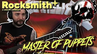 METALLICA - MASTER OF PUPPPETS - Rocksmith+ |  Playthrough and Discussion