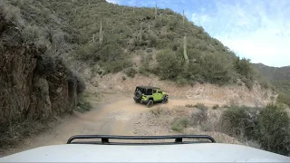 Turkey Creek Trail Arizona - Toyota FJ Trail Teams (1 of 2)