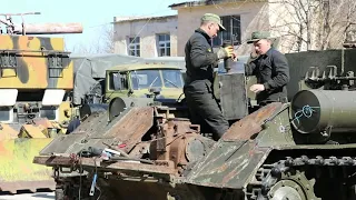 Восстановление техники периода Великой Отечественной войны с Сапун-горы