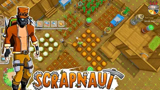 New Steampunk Base Building Survival Game - Scrapnaut Gameplay 1 | ShadowHero