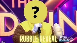 Rubble Revealed! | The Masked Singer AU Season 3