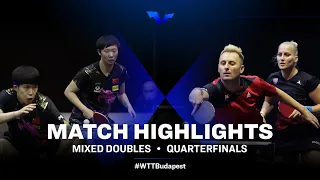 Wang C./Wang M. vs Barbora B./Lubomir P. | XD | WTT Star Contender European Summer Series 2022 (QF)