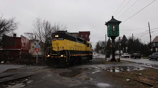 NYSW in Utica NY street running